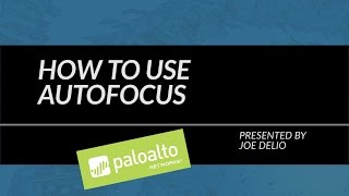 Tutorial How To Use AutoFocus [upl. by Gracye]