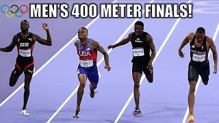 Mens 400 Meter Finals Were HISTORIC  2024 Paris Olympic Games [upl. by Magena799]