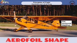 Principles of Flight13 Aerofoil Shape Coefficient of Lift and Drag İngTürkçe Altyazılı [upl. by Ilise]