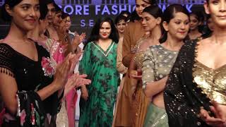 Padmini Kolhapure Introduce Her Hand Made Brand Padma Sita In Mysore Fashion Week 2022 Season 6 [upl. by Lanny62]