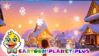 The Snowflakes Dance  rhymes  kids song  kidssongs snowflakes snow CartoonPlanetPlus [upl. by Zane509]