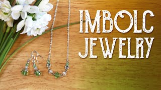 Handmade Jewelry to Celebrate Imbolc  Magical Crafting  Witchcraft  Witchy DIY Wheel of the Year [upl. by Nadnarb313]