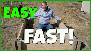 How to Build a DIY Raised Bed in 5 Minutes [upl. by Coward]