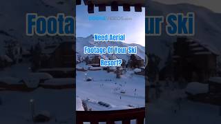 Need Aerial Footage Of Your Ski Resort 🗾aerialfootage shorts [upl. by Jezrdna]