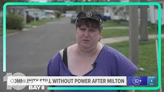 Community still without power 19 days after Hurricane Milton [upl. by Lifton]