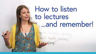 How to listen to lectures Understand amp remember with these strategies [upl. by Ambrose]