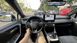 Test de Condus Toyota RAV4 Plugin Hybrid Facelift POV 2024 [upl. by Martell]