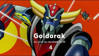 Bande annonce Goldorak sur France 4 et sur lappli Okoo [upl. by Bernelle]