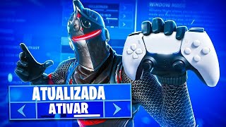 MELHOR CONFIGURAÇÃO DE FORTNITE PARA CONTROLESCONSOLES DOMINE O JOGO AGORA PS4XBOXPCPS5 [upl. by Eibbil]