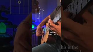 Fast fingerstyle for beginner to intermediate guitar players ✌🏻🎶💜 guitarra musica tutorial [upl. by Hajidahk749]