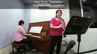 Clarinet ABRSM Grade 5 from 2022 A3 Iwan Muller Troubadour [upl. by Yajiv]