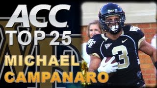 ACC Top 25 Players to Watch  Michael Campanaro Wake Forest  ACCDigitalNetwork [upl. by Behka]