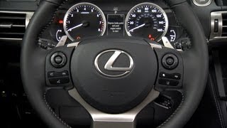 2014 Lexus IS 250 INTERIOR [upl. by Reerg144]