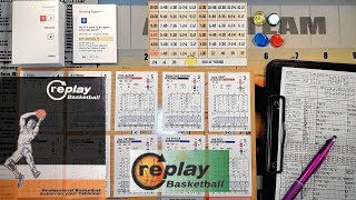 Replay Basketball  Cards amp Dice  6162  Stl Hawks  Cin Royals No Dice Version [upl. by Pleione]