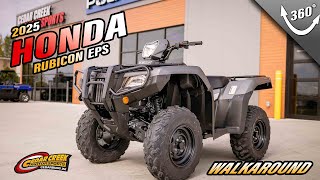 Walkaround  2025 Honda® FourTrax Foreman Rubicon 4x4 EPS Matte Gray Metallic [upl. by Irneh]