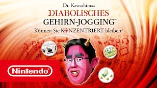 Dr Kawashimas diabolisches GehirnJogging Können Sie konzentriert bleiben – Trailer [upl. by Grimes]