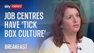 Labour criticises job centre tick box culture [upl. by Giuliana286]