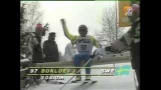 Ski jumping V style history  Smučarski skoki  V stil [upl. by Moyer]