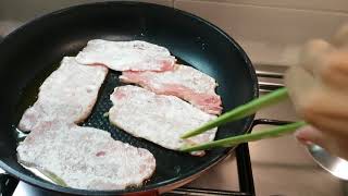 Fare le scaloppine lonza di maiale [upl. by Nae43]