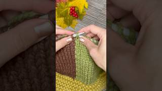 Intarsia knitting for beginners  Intarsia knitting with multiple colors [upl. by Willman440]