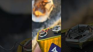 DIY Survival Battery Lighter prison lighter [upl. by Rebmyk957]