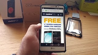 Make the switch to metro pcs and get a free Samsung Galaxy On 5 [upl. by Olimpia]