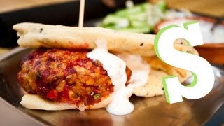 TANDOORI CHICKEN BURGER RECIPE  SORTED [upl. by Reamonn]