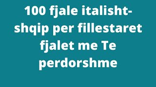 Meso Italisht  Numrat 110  Mesimi 8 Niveli A1 Fillestar [upl. by Abra955]