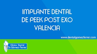 Implante Dental de Peek Postextracción [upl. by Affrica]