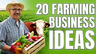 Top 20 Best Profitable Farming Business Ideas [upl. by Artemed]