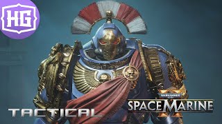 Warhammer 40000 Space Marine 2  Tactical Class Gameplay [upl. by Genny681]