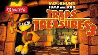 Moorhuhn Jump and Run Traps and Treasures 3 Gameplay Nintendo Switch [upl. by Lirret]