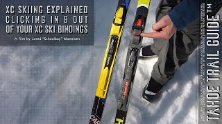 Clicking In and Out of Your XC Ski Bindings [upl. by Worthy]