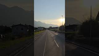 SonnenuntergangAustriaVorarlbergÖsterreichAbendAlpsNature⛰️🇦🇹austria alps [upl. by Zia]