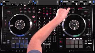 Numark NS7II TouchActivated Knobs [upl. by Kerwon]