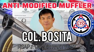 CONG BOSITA ANTI MODIFIED MUFFLER EXPLAINED  FULL SYSTEM PIPE OF MOTORCYCLE [upl. by Initirb]