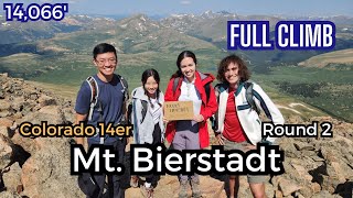 Mt Bierstadt  Full Climb Round 2  Colorado 14ers Podcast [upl. by Josiah]