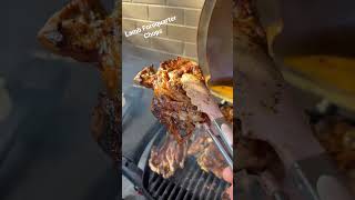 Lamb Forequarter Chops on the Weber Q [upl. by Polly353]