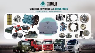 HighQuality Replacement Parts for Sinotruk C9H G7S HOWO [upl. by Sadinoel]