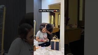 Life After Marriage❤️😂🙏🏻 rajatswati couplegoals husbandwifecomedy funny comedy ytshorts [upl. by Kurtzig449]