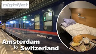 Amsterdam to Switzerland by Nightjet sleeper train [upl. by Ennovyhc208]