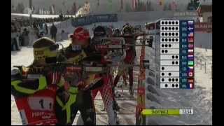 Biathlon Staffel der Damen in Hochfilzen 09122012 [upl. by Eve228]