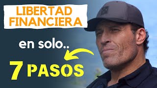 👉 Como alcanzar la LIBERTAD FINANCIERA en 7 PASOS  Tony Robbins DINERO DOMINA EL JUEGO [upl. by Ainahpets115]