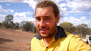 Backpacker goes Goldmining  Working as a Field Assistant [upl. by Shanleigh]