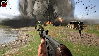 INCOMING BOMBS Heavy Artillery Shelling  Hell Let Loose Gameplay [upl. by Neros]