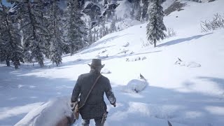 La historia resumida del ganado congelado  Red dead redemption 2 [upl. by Irtimid456]