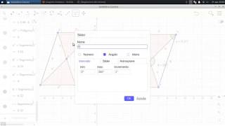 Creare un Parallelogramma con la Simmetria Centrale  GeoGebra in Italiano [upl. by Hpejsoj570]