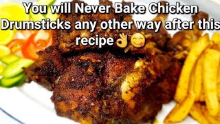 You ll never bake chicken any other wayOven Baked Chicken Drumsticks Easy Chicken Marrination [upl. by Tsirhc]