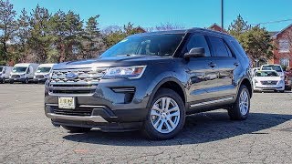 2018 Ford Explorer XLT Review  Revs and Walk Around [upl. by Ikram]