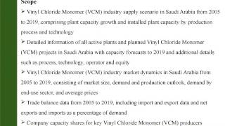 Vinyl Chloride Monomer VCM Industry Outlook in Saudi Arabia to 2019 [upl. by Nnyliram]